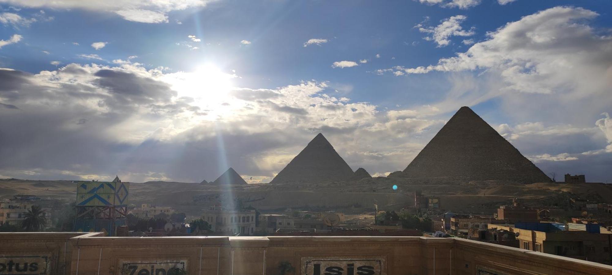 Hotel Pyramids Kingdom Kafret el-Gabal Exterior foto