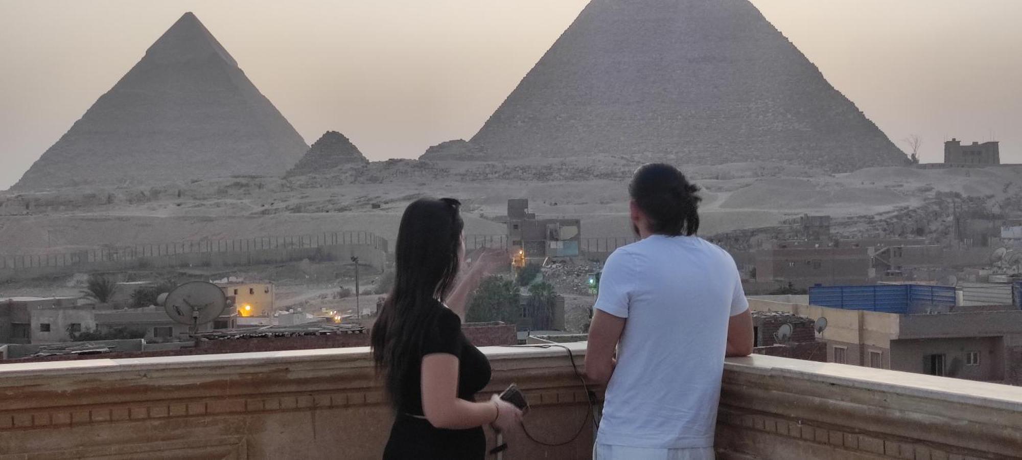 Hotel Pyramids Kingdom Kafret el-Gabal Exterior foto